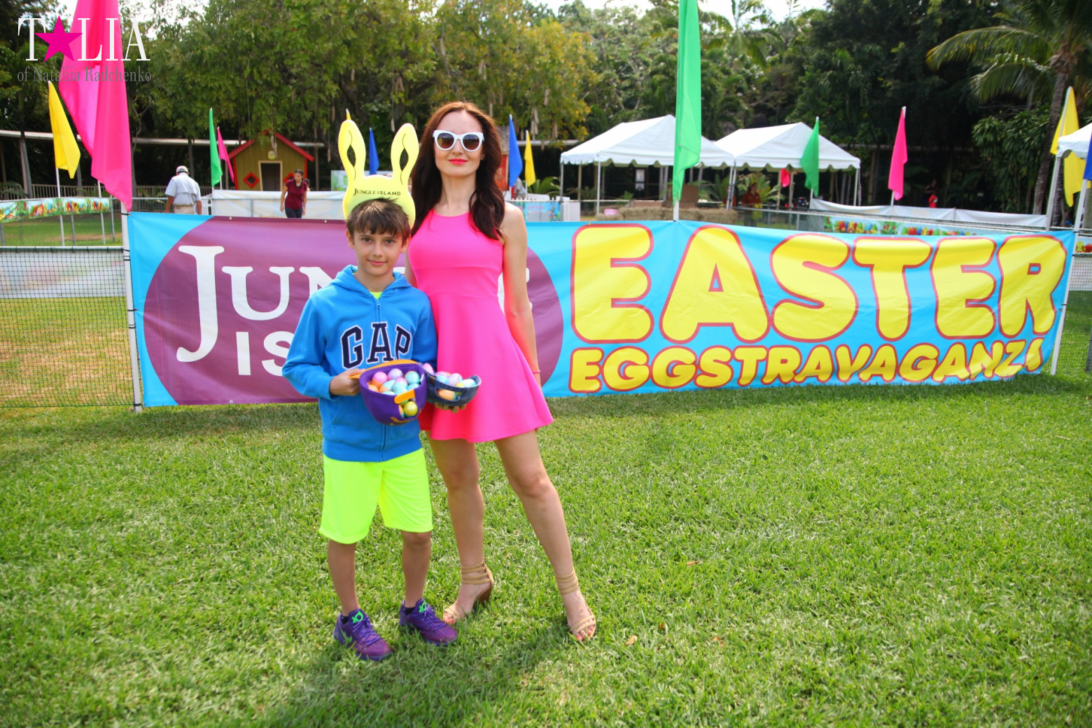 How we celebrated Easter 2017 in Jungle Island, Miami, Florida